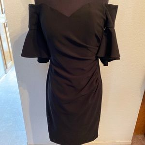 Black cocktail dress